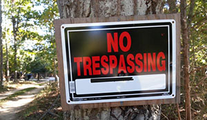 no trespass 300